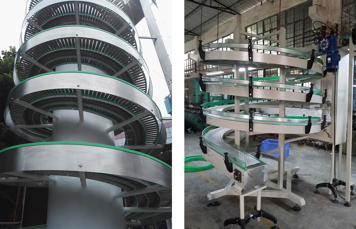 Spiral Belt Conveyor Spiral Belt Conveyor